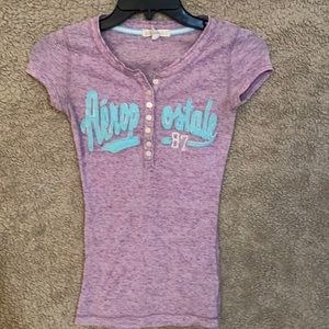 Like new Aeropostale light purple shirt size x-small